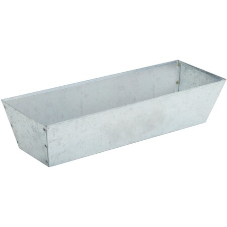 All-Source 12 In. Galvanized Steel Mud Pan 307215